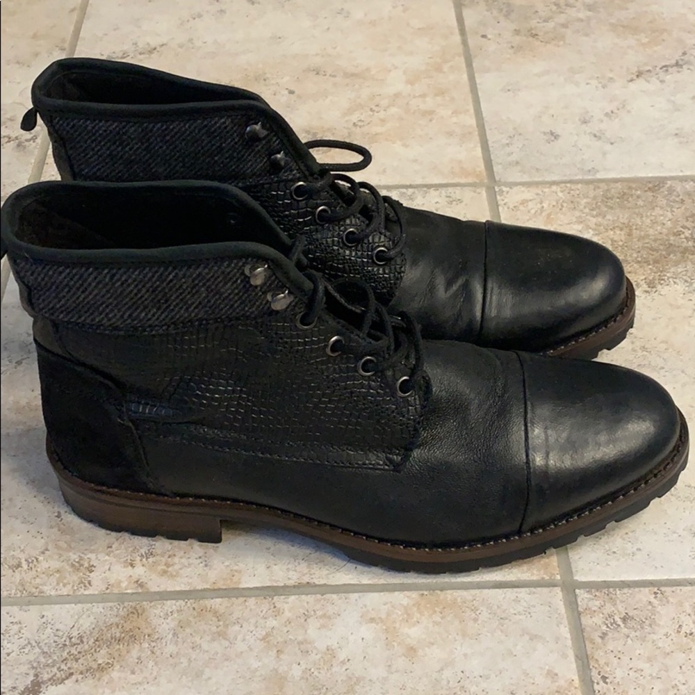 Vintage foundry black boots 11 m
